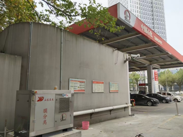 加油站油氣回收膜分離設備
